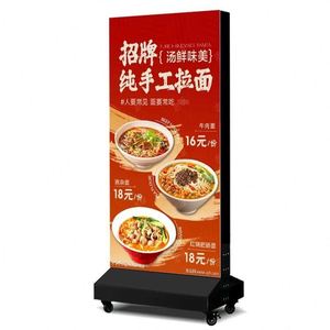 Personalized Steel <b>Frame</b> Led Backlit Banner Stand Portable Premium Light Box Eco-Friendly Waterproof Durable Factory Advertising - Product Image 1