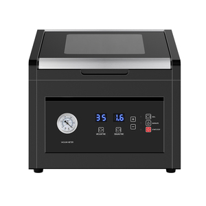 DY-260 Semi Automatic Table Style Vacuum Sealer Food Packaging Machine <b>Fish</b> Bag Package Sealing Vacuum Packer - Product Image 1