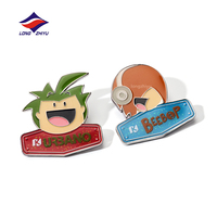 Longzhiyu 20 jaar op maat gemaakte modebadges, culturele creatieve merchandise, reverspins, op maat gemaakte bedrijfsmerkbadges