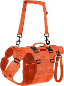 Tactical <b>Dog</b> <b>Harness</b> for Large <b>Dogs</b> No Pull Vest Senior Disabled Pet Lift Support Assistance with Handle & Long Shoulder Strap - Product Image 2