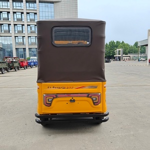 รถสามล้อเครื่องยนต์ราคาถูก 4 ที่นั่ง รถตุ๊กตุ๊กอินเดียสำหรับขายในเคนยา ผลิตใน - Product Image 4