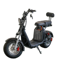Nouvelle conception Citycoco 2000W 45-75KM/H 60-80km 1300mm Short Wheelbase Aluminum Alloy Electric Scooter 40Ah GPS Waterproof Dual