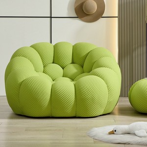 Sofá Compacto para Sala de Estar, Sofá de Compresión Termoformado, Sofá Individual Rochester Bubble, Sillón Puff Tipo Calabaza - Product Image 6