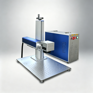 Machine de marquage laser fibre CNC compatible LightBurn, 50W, 60W, <span class=keywords><strong>100W</strong></span>, pour bijoux en argent, avec marquage profond écologique DXF/PLT - Product Image 1
