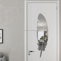 FABULEUX miroir en argent personnalisé de 3mm feuille acrylique décoration murale des fabricants de miroir en plastique coupé d'épaisseur régulière