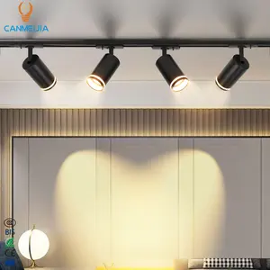 Los accesorios de iluminación GU10 ajustables para interiores modernos enfocan focos comerciales, focos LED/luz de pista led/luz de pista