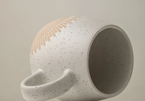 Mug en céramique de 450 ml, motif dessin animé mignon, finition mate, compatible lave-vaisselle et micro-ondes, logo personnalisable pour cadeaux d'entreprise, style Ins - Product Image 6