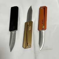 Couteau à gravité Radish, best-seller TikTok, en métal 3Cr13, couteau pliant multifonctionnel pour l'extérieur/le camping