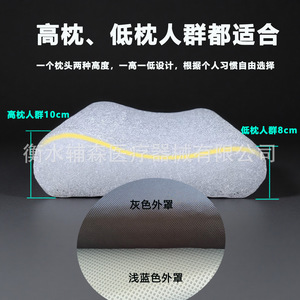 Oreiller cervical personnalisé 4D en fibre d'air respirante, lavable, en fibre synthétique blanche, pour la maison, l'hôtel, soutien du sommeil - Product Image 4