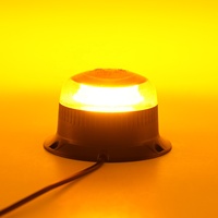 Luz de Seguridad Súper Brillante de 12 LED para Montacargas, 10V-110V, Luz de Advertencia Intermitente Ámbar para Manejo de Materiales, Linde, Caterpillar