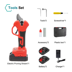 Outils électriques professionnels pour le jardin, sécateurs pour branches épaisses, cisailles électriques au lithium, moteur sans balais, alliage SK5 - Product Image 5