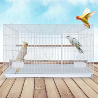 Cage de Vol Pliable et Portable pour Éleveurs, Grande Volière en Métal pour Oiseaux, Boîte de Nidification pour Éleveurs en Gros