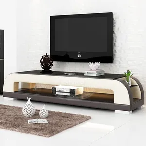 Nhà Máy Chi Phí Cao Gloss Hiện Đại TV Đứng Đồ Nội Thất Cho Phòng Khách