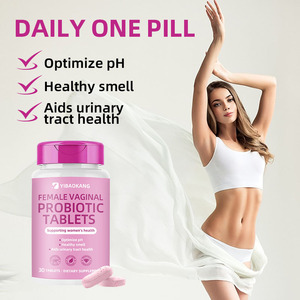 BIO Tract 3 Billion Colony Units Probióticos femeninos Mezcla <span class=keywords><strong>de</strong></span> prebióticos Suplemento enzimático para la salud <span class=keywords><strong>de</strong></span> las mujeres Equilibrio del pH <span class=keywords><strong>Olor</strong></span> - Product Image 2
