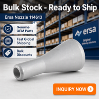 Buse à ondes Ersa 114613 H47, buse de soudage sélectif 6,0/10,0 mm, pièce de rechange pour machines Ersa Versaflow 4, 5, 3