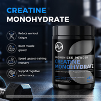 Créatine monohydrate en poudre 5,3 oz 150 g micronisée sans arôme en vrac OEM étiquette privée complément alimentaire