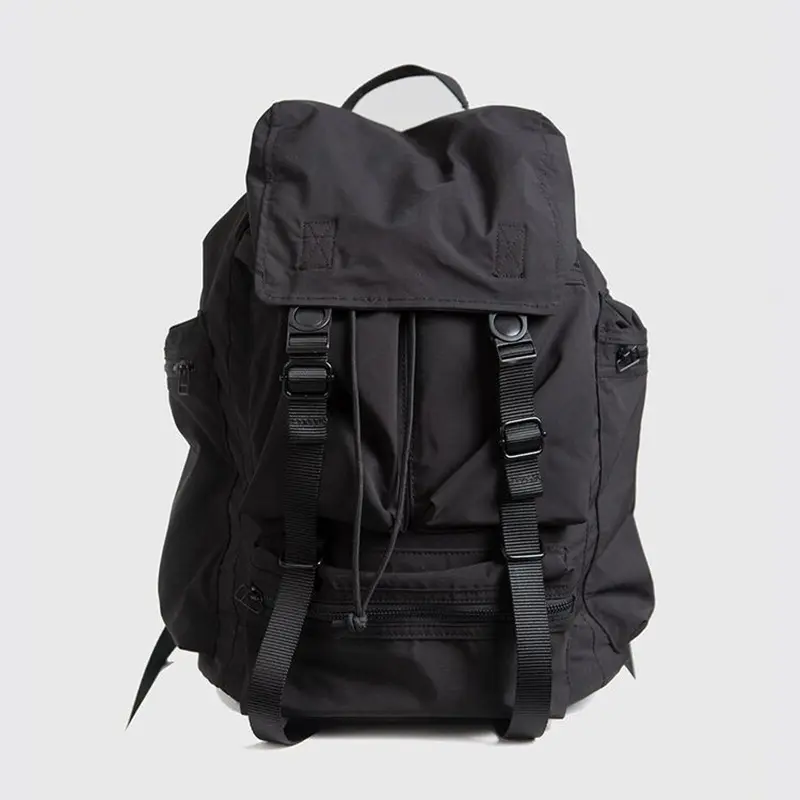 Fashion Black Travel Bag Unisex Computer Backpack Men Waterproof Bag Large Capacity Backpack