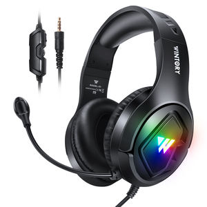 M1 RGB Chơi Game Tai Nghe Stereo Trò Chơi Tai Nghe Với Mic Over-Ear Với 360 Độ Xoay Cho PS4 Cho Xbox One Cho PC - Product Image 1