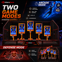 Sistema de Juego de Baloncesto Arcade para Entretenimiento Familiar, Máquina de Tiro de Baloncesto para Niños y Adolescentes