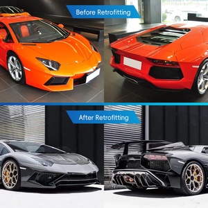 ชุดแต่งคาร์บอนไฟเบอร์ครึ่งคัน รุ่น 750SV สำหรับรถยนต์ Aventador ปี 2010-2012 ชุดแต่งกันชนหน้า/หลังแบบ Bolt-On - Product Image 3