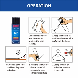 Đa mục đích phun keo bọt phun keo không ăn mòn cho EPS xốp và vật liệu nhẹ - Product Image 6