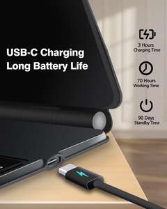 Clavier Smart Trackpad sans fil Clavier magique magnétique pour <span class=keywords><strong>iPad</strong></span> 10e génération Pro 11 12.9 2022 2023 Air 4 <span class=keywords><strong>5</strong></span> Magic Keyboard - Product Image 6