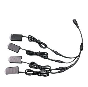 תאורת גריל <span class=keywords><strong>LED</strong></span> כפולה עמידה למים באיכות גבוהה, אור עזר ענבר לבן, תאורת גריל קדמית לרכב - Product Image 5