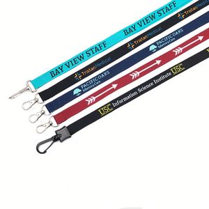 Cordons de sécurité personnalisés colorés 15/20/25 mm, cordons tissés avec logo - Product Image 1