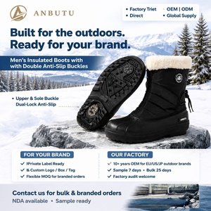 <span class=keywords><strong>Bottes</strong></span> de neige matelassées chaudes et antidérapantes pour femmes, modèle crossover, tailles 31-45, avec griffes à glace pliables, vente en gros sur mesure - Product Image 2