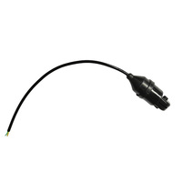 Hidrofono de 10Hz con carcasa roja, cable de plomo de 0,5 M sin conector, hidrófono submarino, sensor de 10Hz