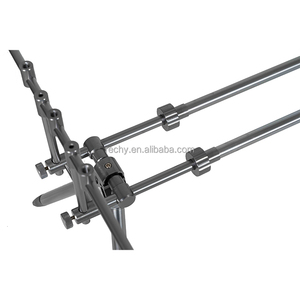 <span class=keywords><strong>Support</strong></span> réglable en aluminium pour <span class=keywords><strong>canne</strong></span> à pêche à la carpe pour 3 cannes - Product Image 2