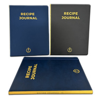 Journal de recettes imperméable en similicuir personnalisé de haute qualité
