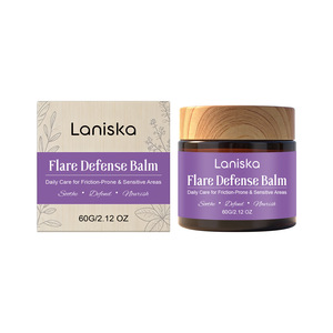 Crème de soin pour la peau avec une variété d'ingrédients à base de plantes, soin apaisant pour le corps, crème hydratante pour massage cutané. - Product Image 1