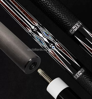 Tongkat Biliar Premium Cuetec Hades Serat Karbon Inlay Cue Stick Pool Cue Taco De Billar untuk Snooker & Biliar