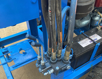 QIYUN machines 150m quatre roues plate-forme pneumatique nouveau forage de puits d'eau 100m forage hydraulique forage Machine pompe camion