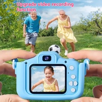 Cámara Digital Mini SLR HD a Prueba de Agua para Niños Cross Border X2, Estilo Adorable para Fotografiar Dibujos Animados, 1080p CMOS, Regalo de Cumpleaños Perfecto
