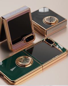 Funda de teléfono con soporte de anillo de dedo magnético de galvanoplastia 6d de lujo para <span class=keywords><strong>Samsung</strong></span> <span class=keywords><strong>Z</strong></span> <span class=keywords><strong>Flip</strong></span> 5 4 3 para <span class=keywords><strong>Samsung</strong></span> <span class=keywords><strong>Galaxy</strong></span> <span class=keywords><strong>Z</strong></span> <span class=keywords><strong>Flip</strong></span> 6 - Product Image 3