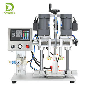 Máquina Tapadora Eléctrica de Cuatro Ruedas de Sobremesa para Botellas de Plástico y Vidrio, para Jugos, Aceite, Salsas, Cosméticos, Agua, Bebidas, Champú - Product Image 1