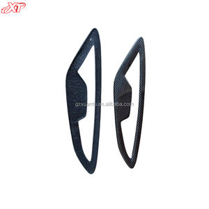 Aileron de lèvre arrière en Fiber de carbone Style KB avec lumière pour Audi A7 S7 diffuseur de lèvre de pare-chocs arrière16-18 - Product Image 2