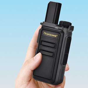 วิทยุสื่อสารแบบมือถือ Tkyea Mini Walkie Talkie แบตเตอรี่ 4000mAh ระยะ 3-5 กม. ป้องกันการรบกวน ขนาดกะทัดรัด น้ำหนักเบา - Product Image 1