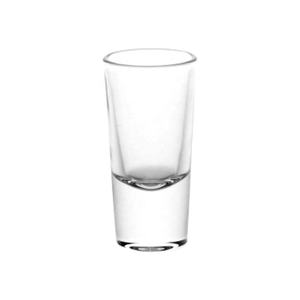 Gobelet à vin en verre, à fond épais, de 40ml, droit, classique, pour tir normal, verrerie d'alcool, pour fête, vente en gros, 3 pièces - Product Image 3
