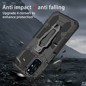Estuche de soporte magnético híbrido resistente a prueba de golpes para <span class=keywords><strong>Huawei</strong></span> P40 Pro Lite/Mate 40 30 Pro/<span class=keywords><strong>Nova</strong></span> 7i <span class=keywords><strong>5T</strong></span> 4e con cubierta de clip para cinturón - Product Image 3