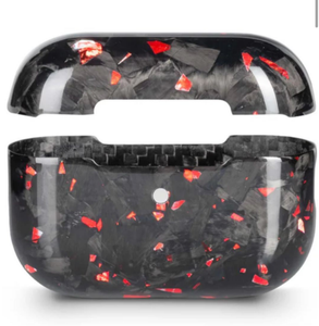 Nueva Funda de Fibra de Carbono Forjada para Apple <span class=keywords><strong>Airpods</strong></span> Pro/PRO 2/PRO 3/3/4 Negro/Gris/Dorado/Verde/Rojo/Morado - Product Image 3