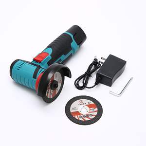 Vente chaude Mini meuleuse d'angle sans fil à grande vitesse silencieuse alimentée par batterie au lithium-ion pour le polissage et la coupe - Product Image 1
