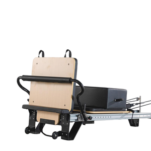 Nouveau design de lit d'entraînement de base en alliage d'aluminium réformateur de Pilates réglable pour une utilisation en studio de Pilates avec options personnalisables - Product Image 1