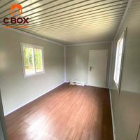Casa Contenedor Desmontable Modular Prefabricada de Dos Pisos, Residencia de Dos Plantas, Vivienda Familiar