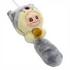 Mignon et adorable petit lapin en peluche porte-clés, jouet boîte mystère et cadeau capsule Gachapon pour machine à capsules, 100-120mm - Product Image 1