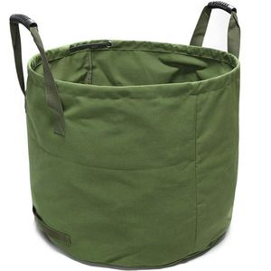 Sacs en toile pour déchets de jardin, réutilisables et pliables, conteneur pour feuilles de pelouse, 33 gallons, Super Sack avec poignées, fabriqués en usine BSCI. - Product Image 1