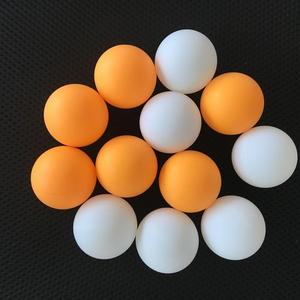 Balle de tennis de table ABS <span class=keywords><strong>prix</strong></span> de gros d'usine 40 mm <span class=keywords><strong>jeu</strong></span> de balle de tennis de table blanc et orange sans couture et utilisation quotidienne - Product Image 5
