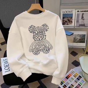 2025 autunno inverno felpa con collo sottile alla moda modello orso da uomo 100% Pullover con cappuccio allentato in pile di cotone per - Product Image 5